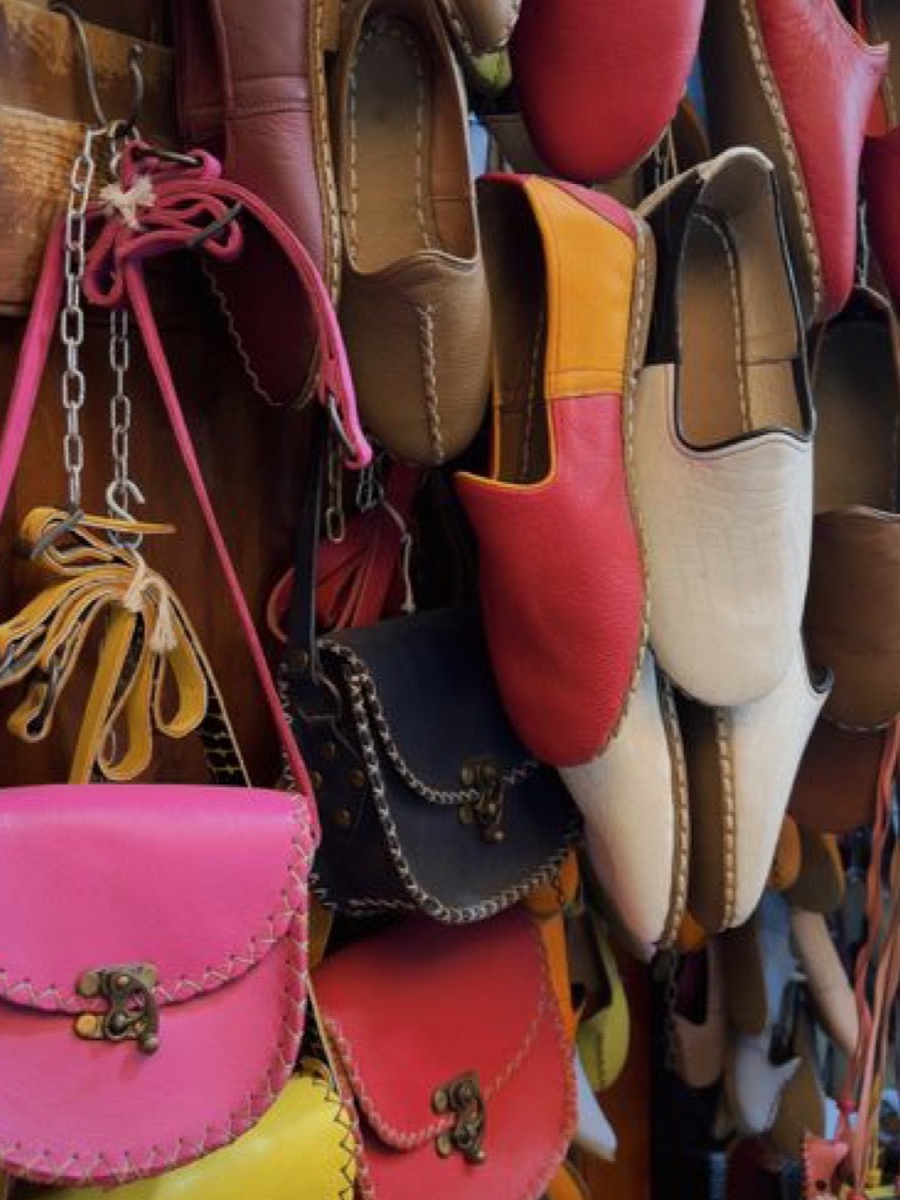 Besace du vendredi, cuir tannage végétal