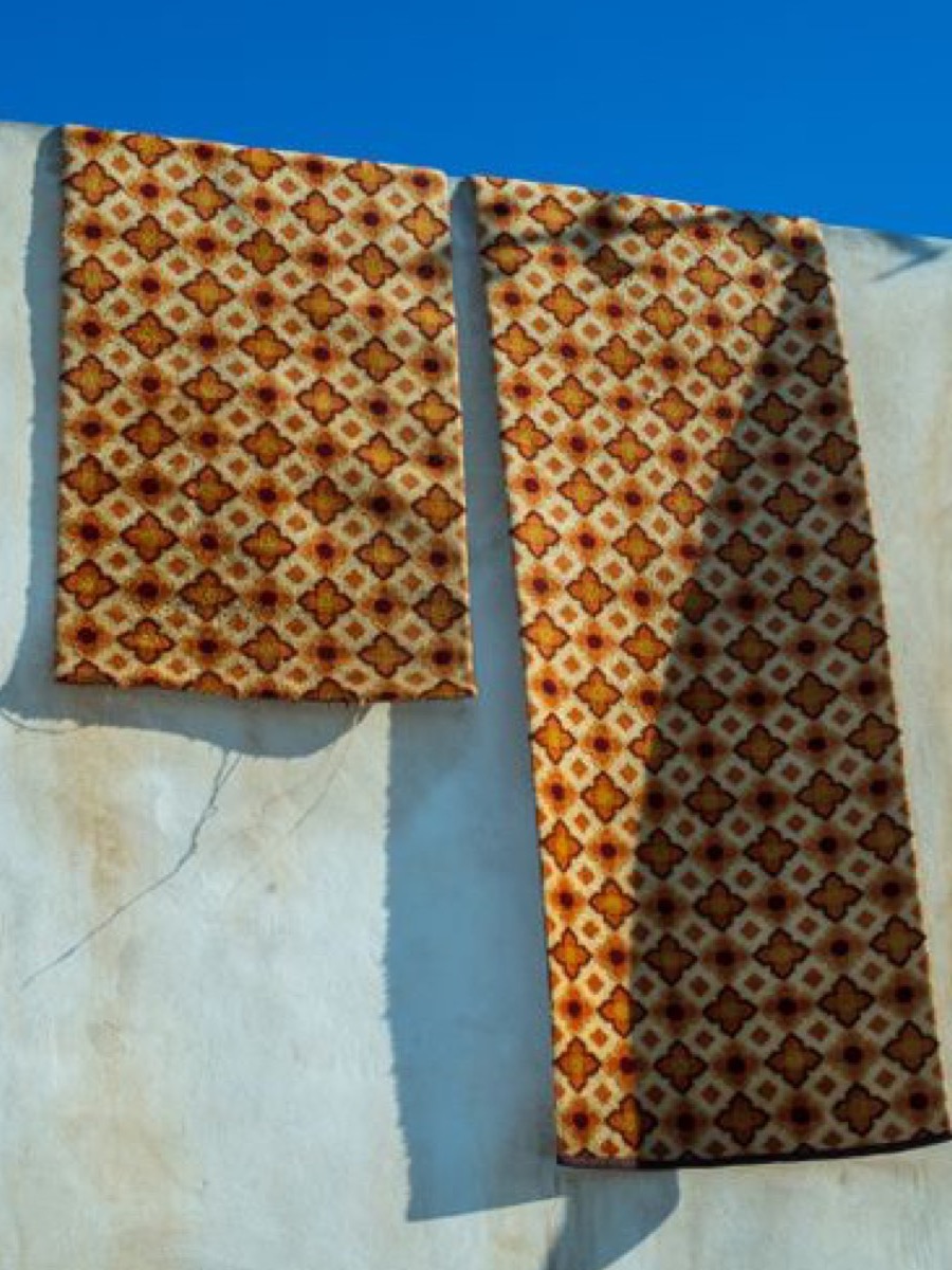 Tapis double, 140 × 100 cm