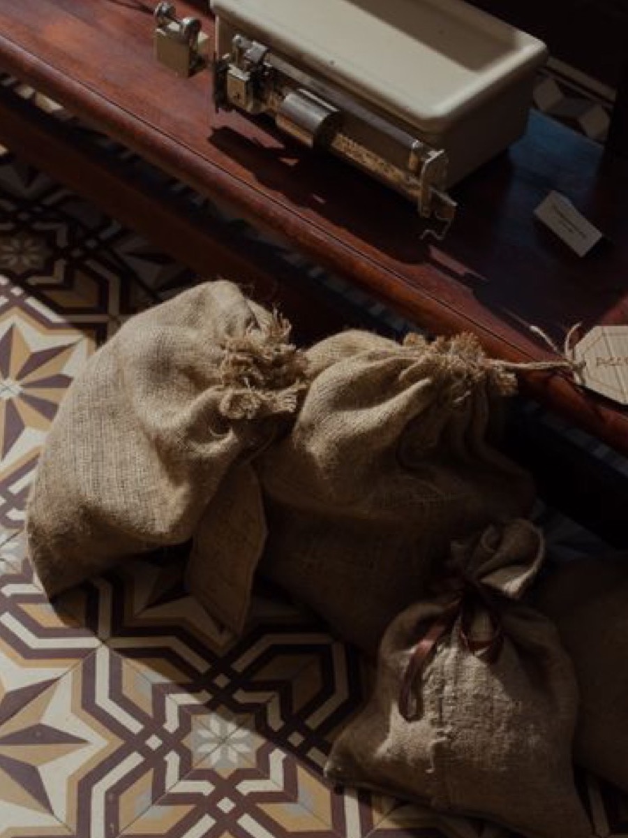 Tote bag de marché, soufflet et fond renforcé